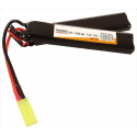 Batterie double stick Swiss arms LIPo 7.4V 2200mAh Mini Tamyia 25C